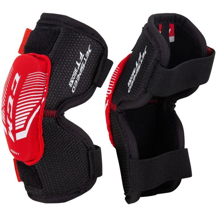 CCM Blues Learn to Play Hockey Elbow Pads Youth Size Large 0820 