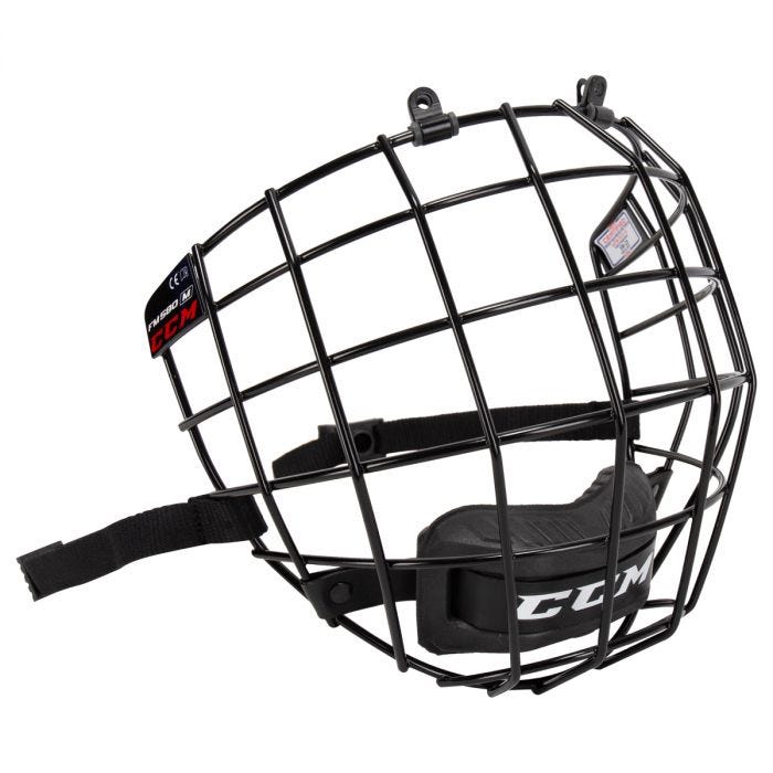 CCM FM580 Hockey Helmet Cage Replacement Face Mask White Large Facemask 