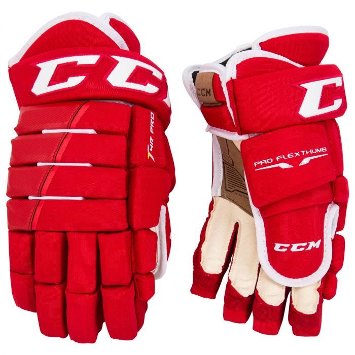 CCM Tacks 4 Roll Pro Senior Hockey Gloves