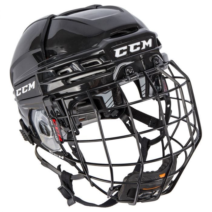  CCM Tacks 910 Hockey Helmet Combo | youth ice hockey helmet