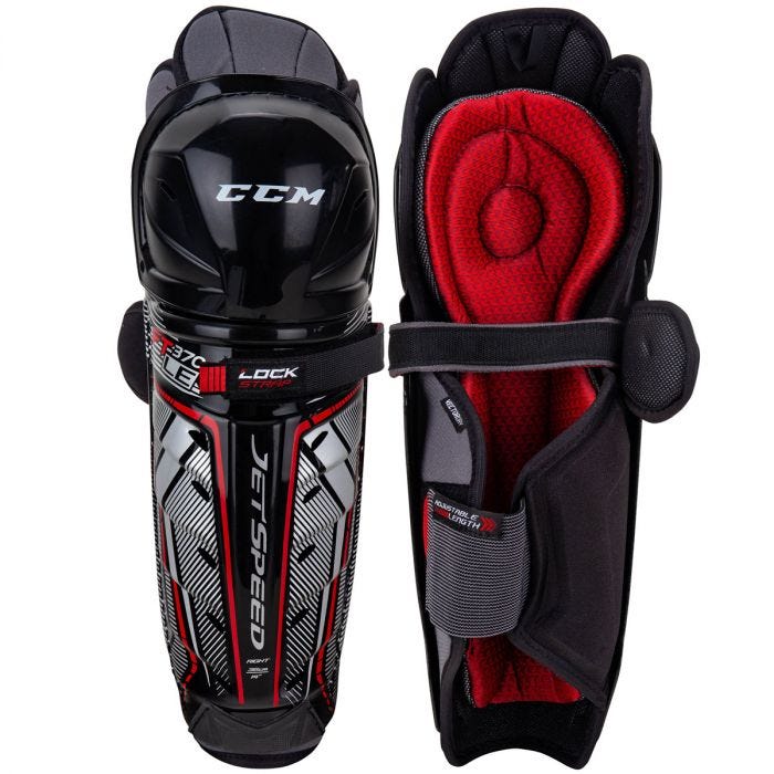 Ccm Jetspeed Ft370 Le Senior Hockey Shin Guards
