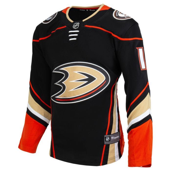 Anaheim Ducks Trevor Zegras Fanatics Breakaway Adult Jersey