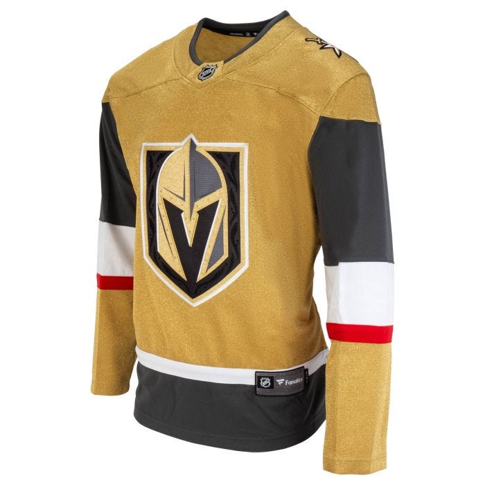 Vegas Golden Knights New GOLD Third Jersey 