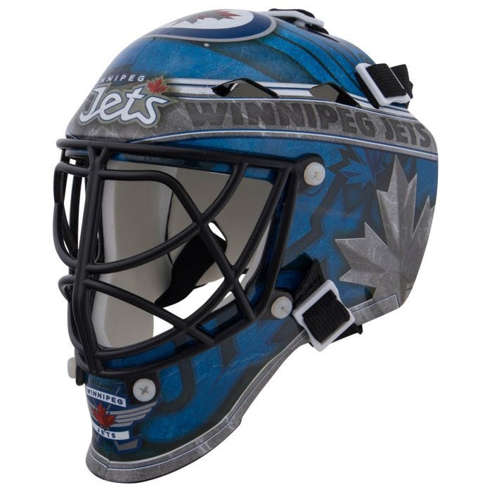 Winnepeg Jets Franklin Mini Goalie Mask - SWIT Sports