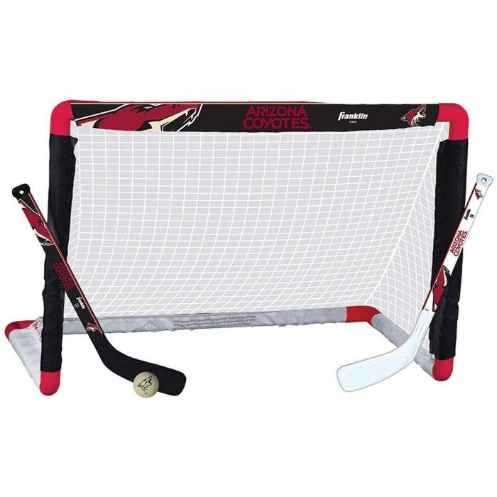 NHL Arizona Coyotes Mascot White Plastic Player Mini Stick