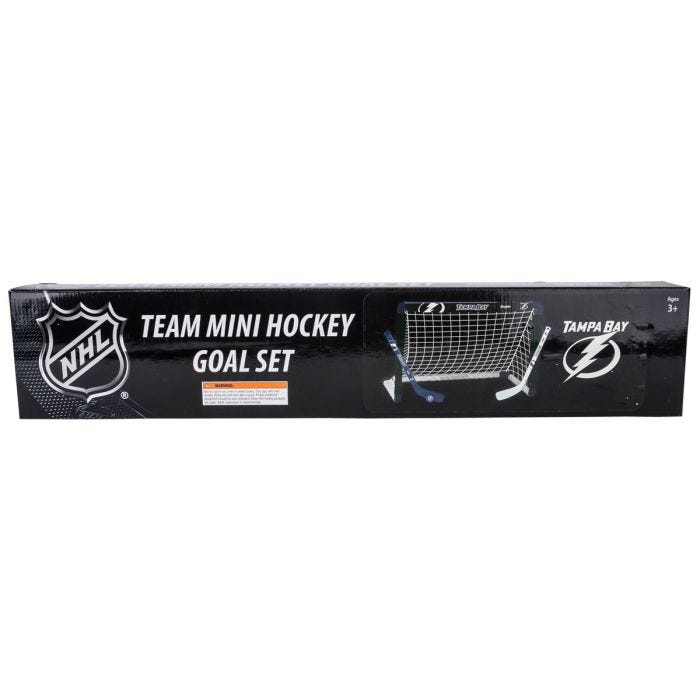Tampa Bay Lightning Franklin NHL Mini Hockey Goal Set