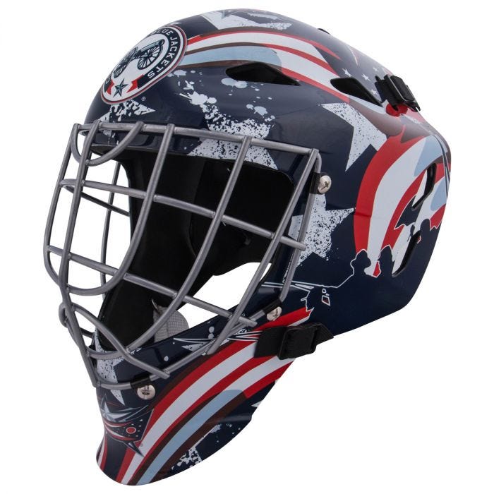 Goalie Face & Amp,Head Protection Goalkeeper Helmet Field Hockey