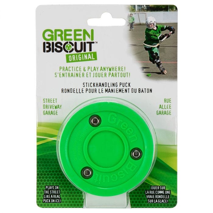 GREEN BISCUIT Vegas Golden Knights Off Ice Training Hockey Puck 