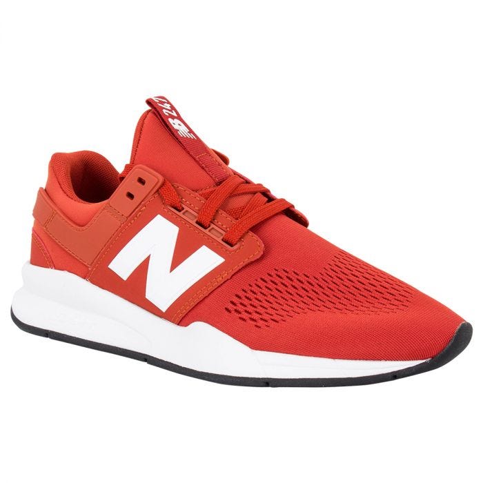 Introducir 61+ imagen red new balance shoes mens