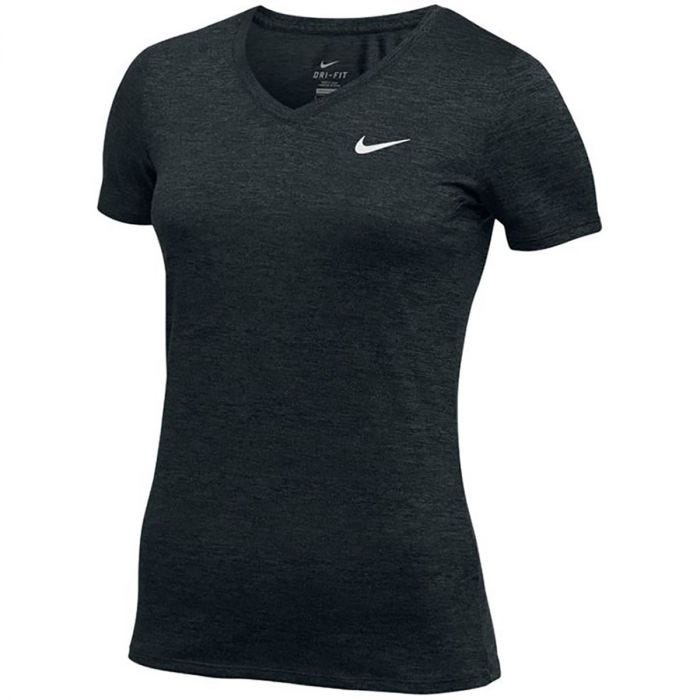 nike dri fit v neck shirts womens