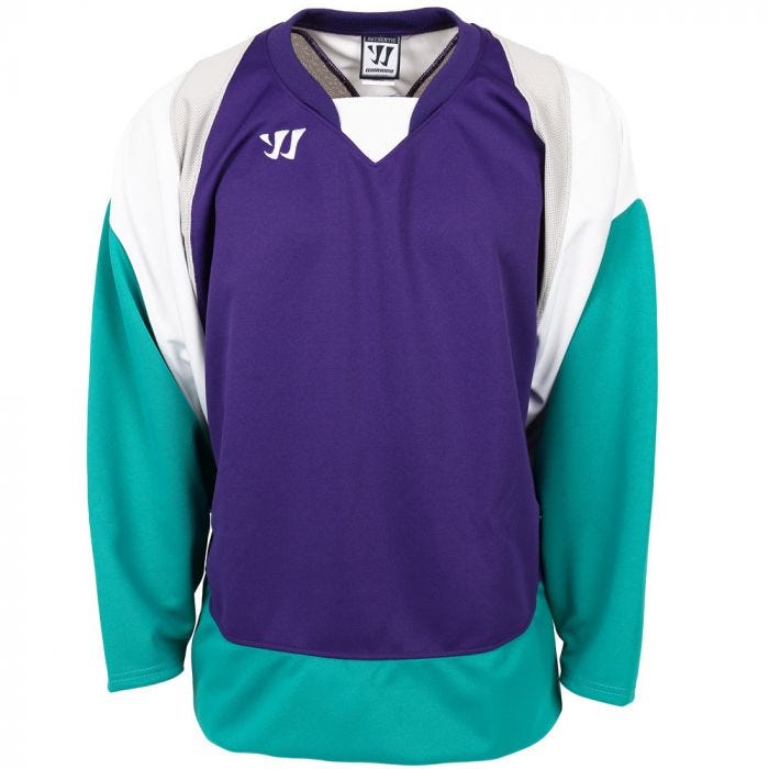 purple and white jersey