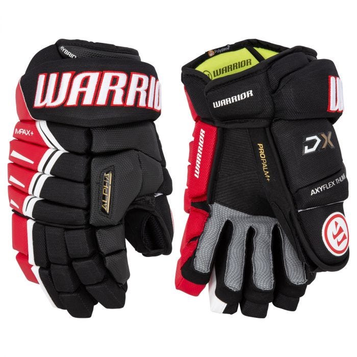 warrior junior hockey gloves