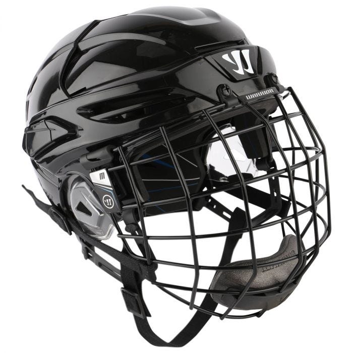Sz NEW Black L Warrior Krown/360/PX Hockey Helmet Ear Loop 