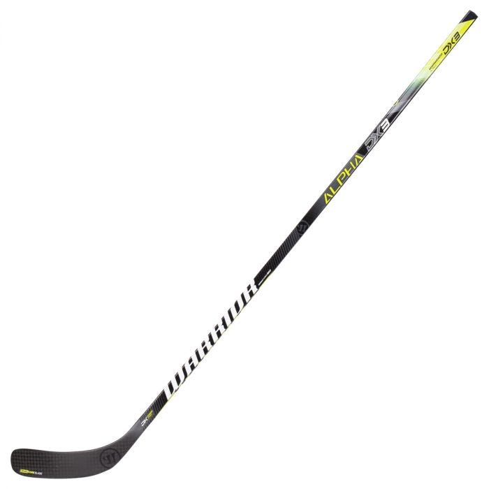 ^ Warrior Alpha QX5 Intermediate Stick 55 Flex ice hockey stick carbon 10 