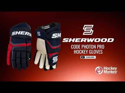 Sherwood Code Photon Pro Hockey Gloves | HockeyMonkey