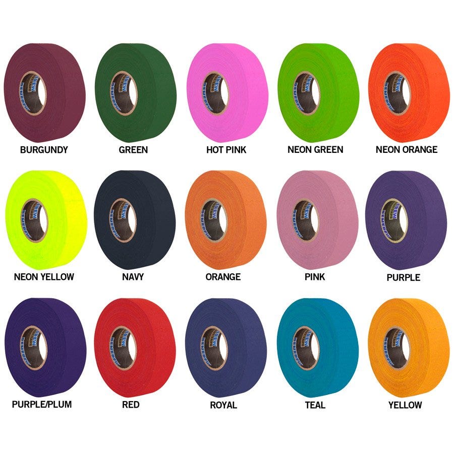 Renfrew Colored Cloth Tape