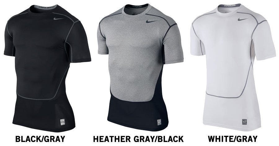 Nike Compression Shirt Size Chart