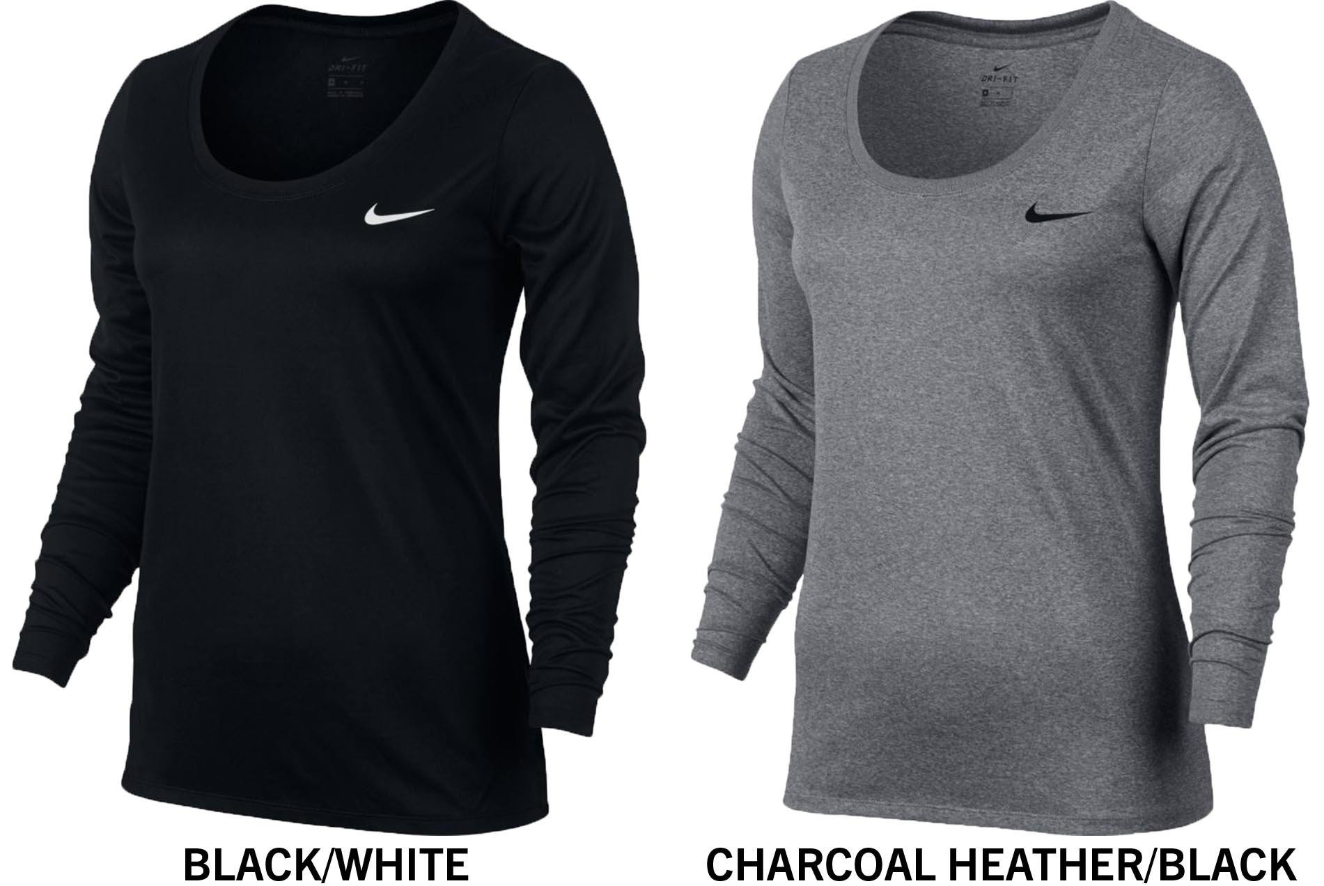 Nike Dri Fit Long Sleeve Size Chart