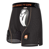 Shock Doctor 361 Core Senior Loose Fit Hockey Short w/ Bio-Flex Cup in Black Size Small