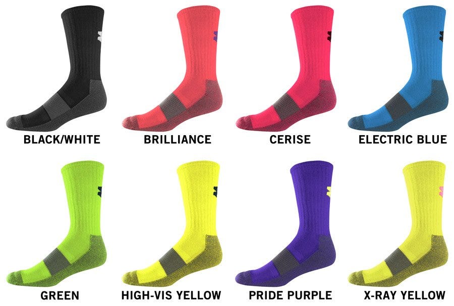 purple under armour football socks