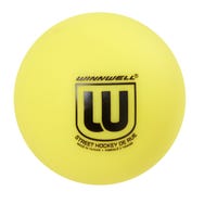 "Winnwell Liquid Filled Street Hockey Ball in Yellow"