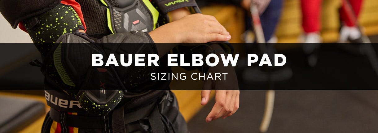 Bauer Elbow Pad Sizing Chart