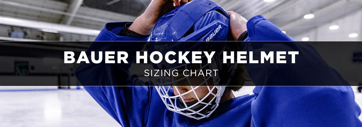 Bauer Helmet Sizing Chart Guide How To Size Bauer Helmets