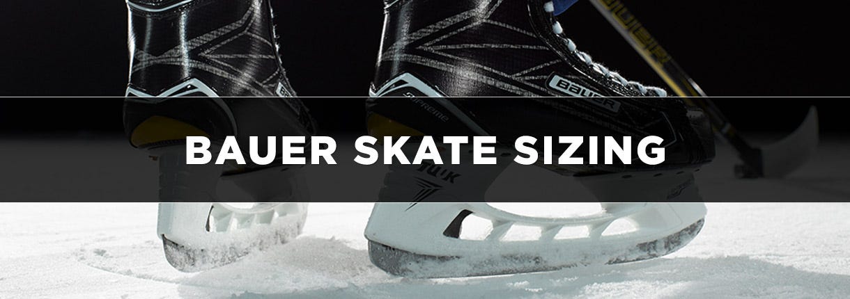 Bauer Skate Sizing Chart