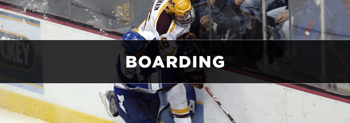 boarding in hockey