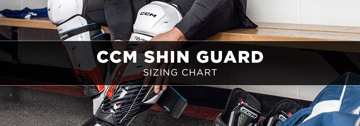  CCM Shin Guard Sizing Chart