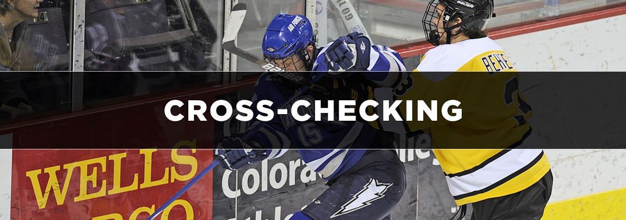 Hockey Cross-Checking Penalty