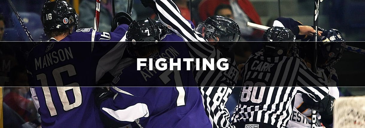 fighting in hockey