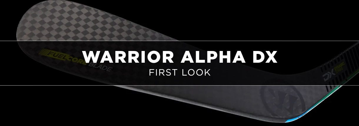First Look: Warrior Alpha DX Hockey Stick