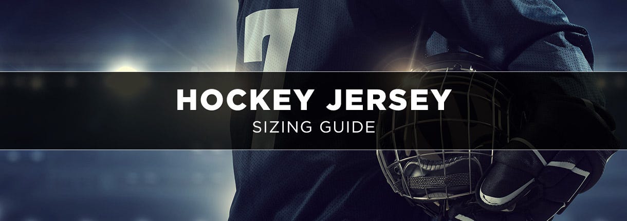 hockey jersey size chart reebok