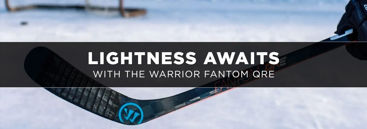 ...Lightness awaits with the Warrior Fantom QRE Stick