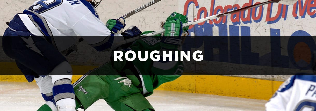 roughing in hockey