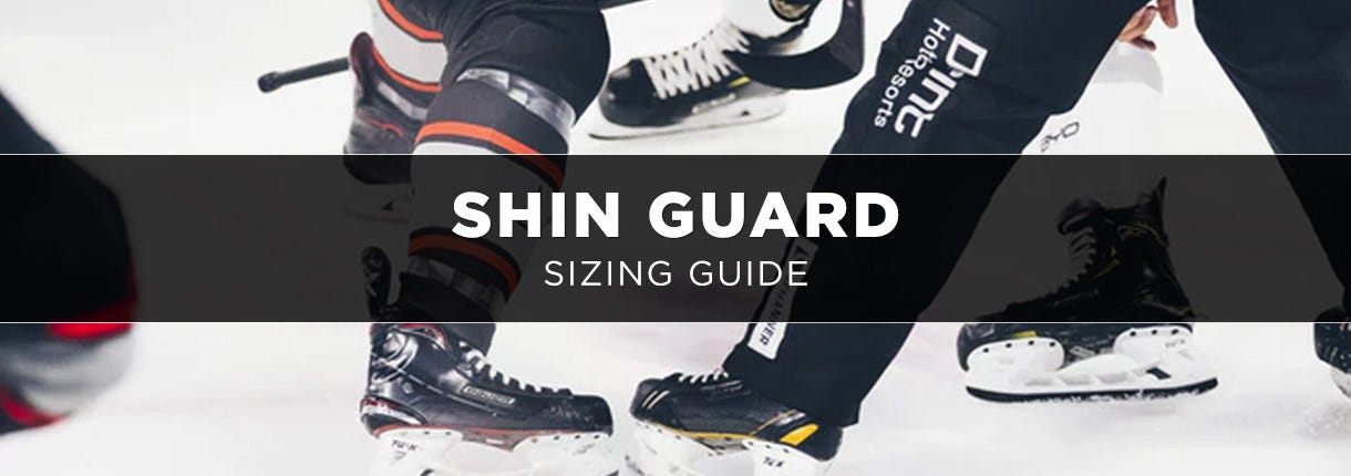 hockey shin guard sizing