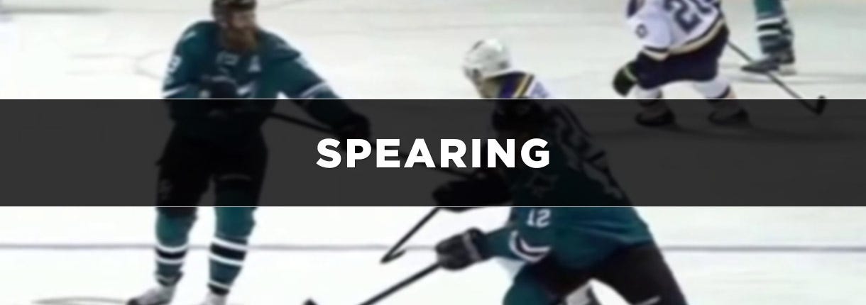 spearing hockey