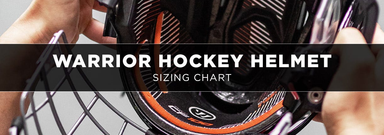 Warrior Helmet Sizing Chart