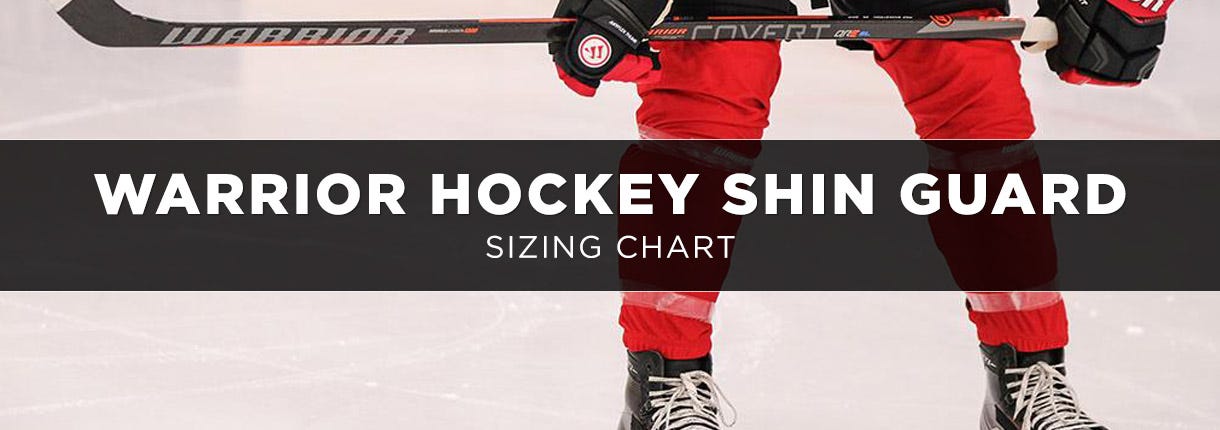  Warrior Shin Guard Sizing Chart