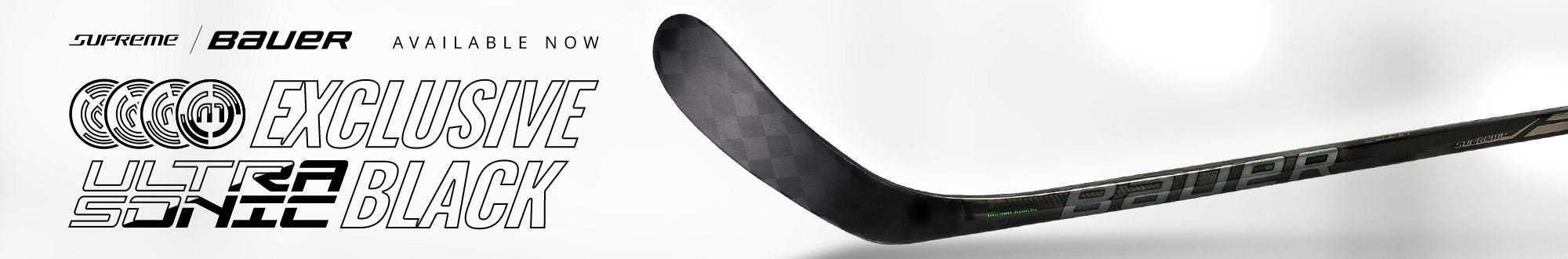 Bauer Supreme Ultrasonic hockey sticks