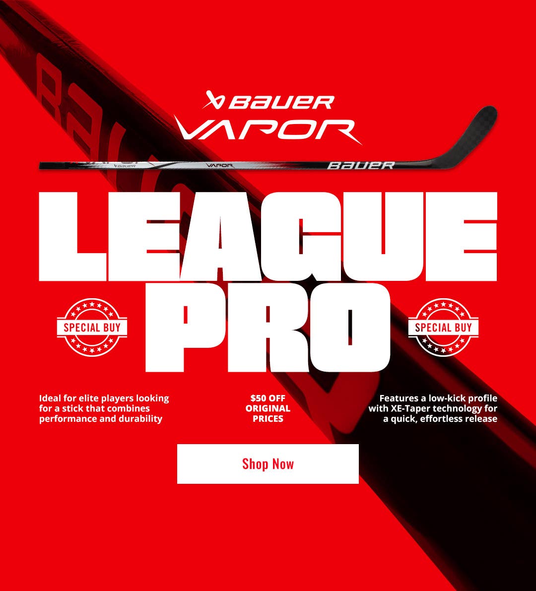 Bauer Vapor Flylite Hockey Sticks