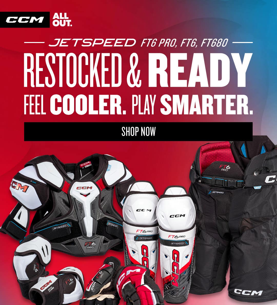 CCM JetSpeed FT8 Hockey Protective