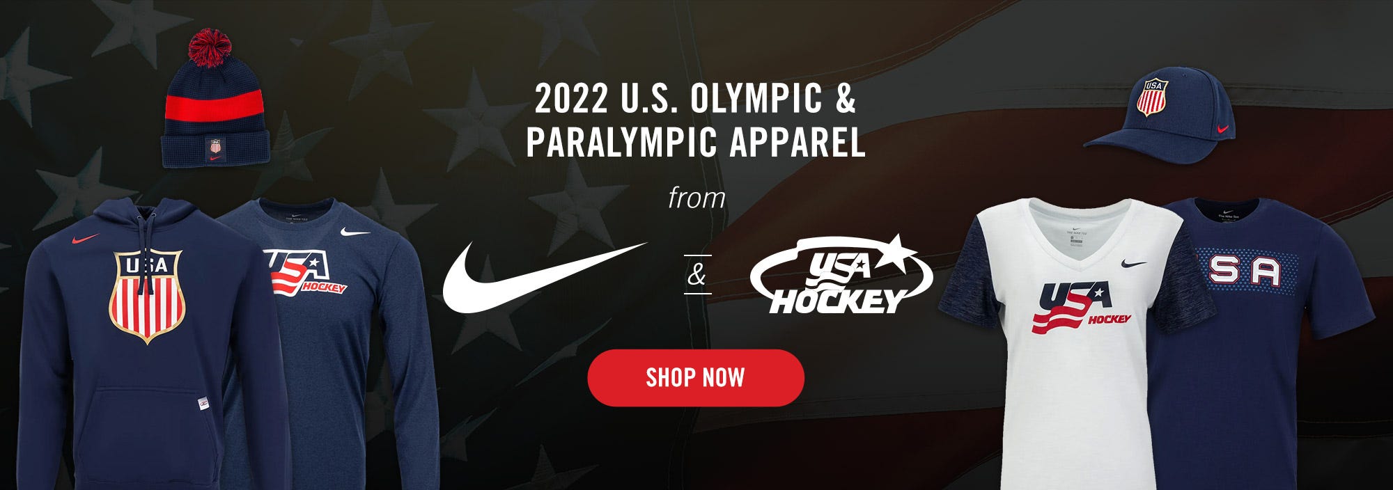 Nike USA Hockey Olympic Apparel