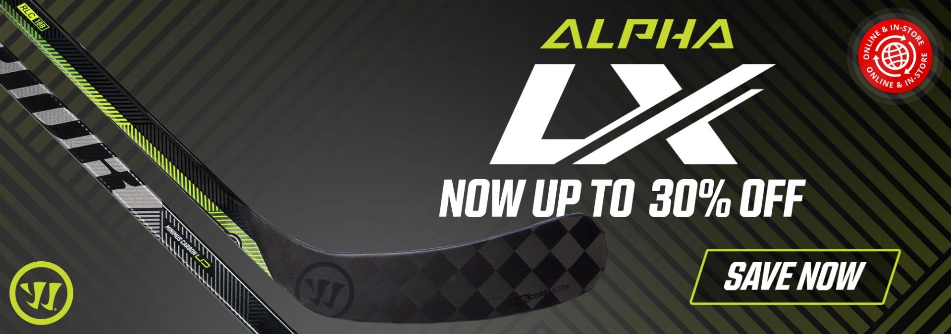 Warrior Alpha LX Hockey Sticks | Now up to 30% off