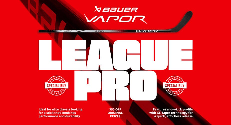Bauer Vapor League Pro Hockey Sticks