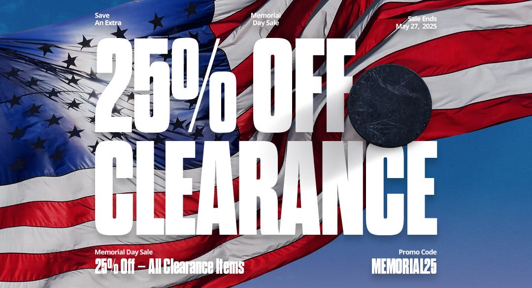 Memorial Day Sale: 25% off clearance