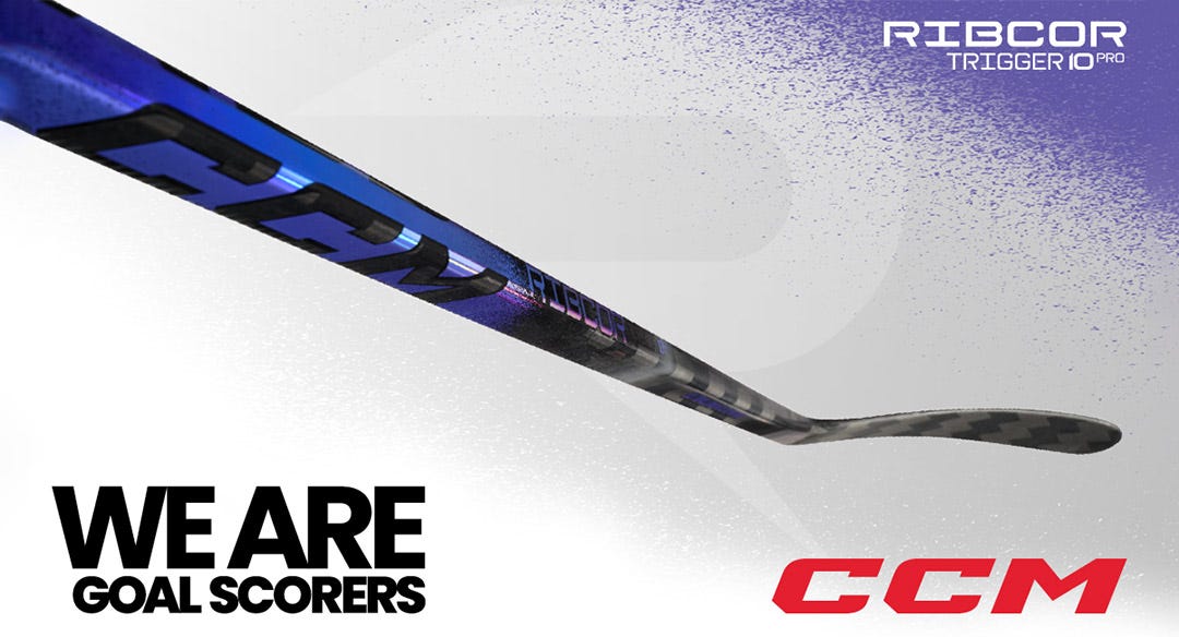 CCM Ribcor Trigger 10 Pro Sticks: We are goal scorers