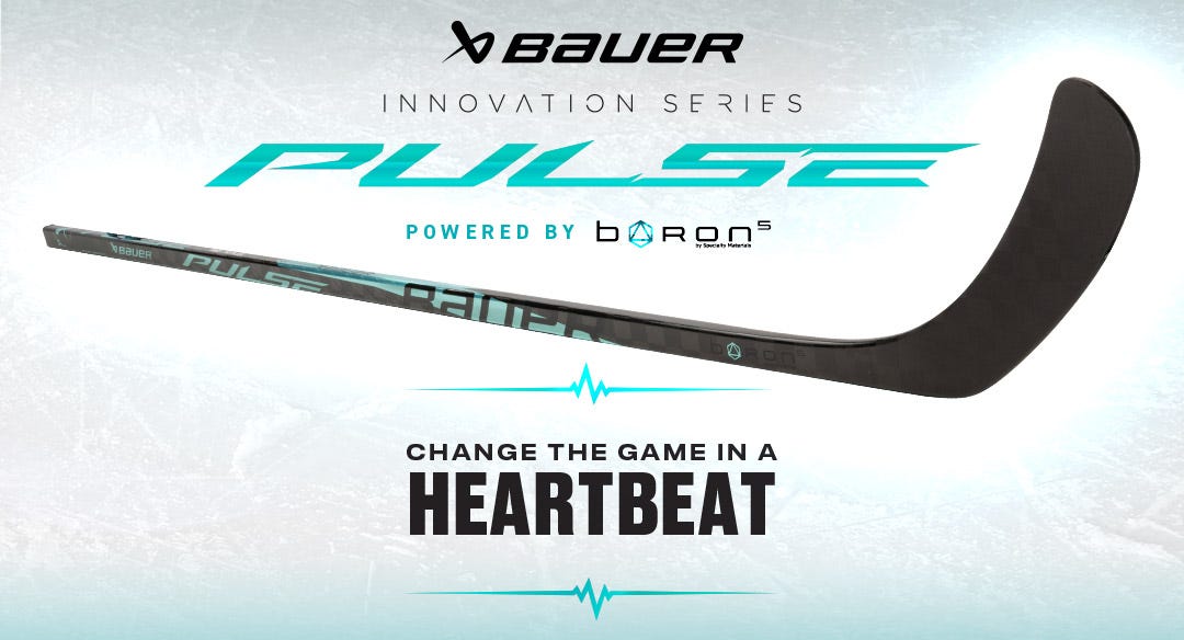 Bauer Innovation Series Pulse powered by boron. Change the game in a heartbeat.