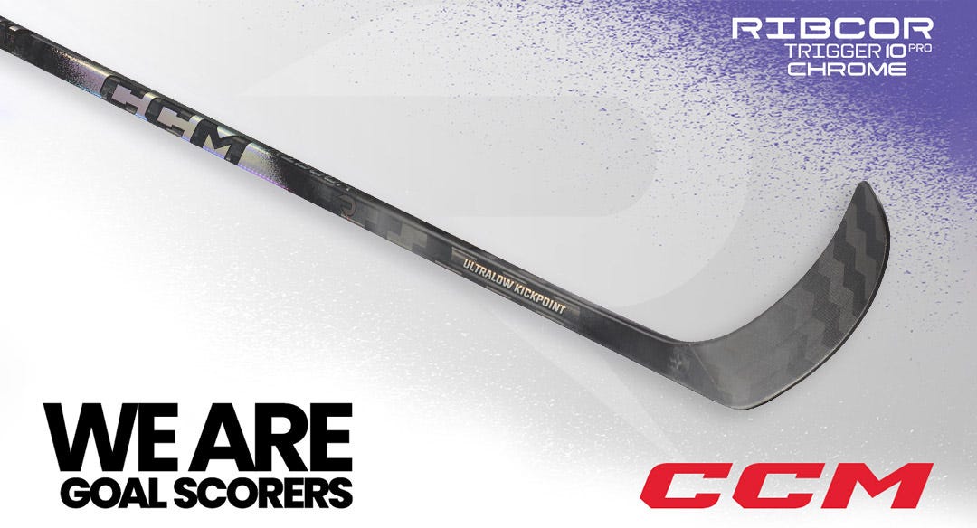 CCM Ribcor Trigger 10 Pro Sticks: We are goal scorers